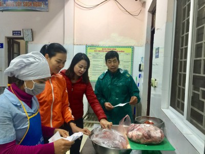 Trường Mầm non Dương Nội tăng cường công tác đảm bảo an toàn vệ sinh thực phẩm