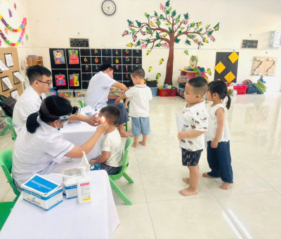 KHÁM SỨC KHỎE CHO TRẺ NĂM HỌC 2026-2027